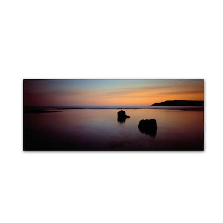 David Evans 'Pennington Bay-Kangaroo Island' Canvas Art,6x19